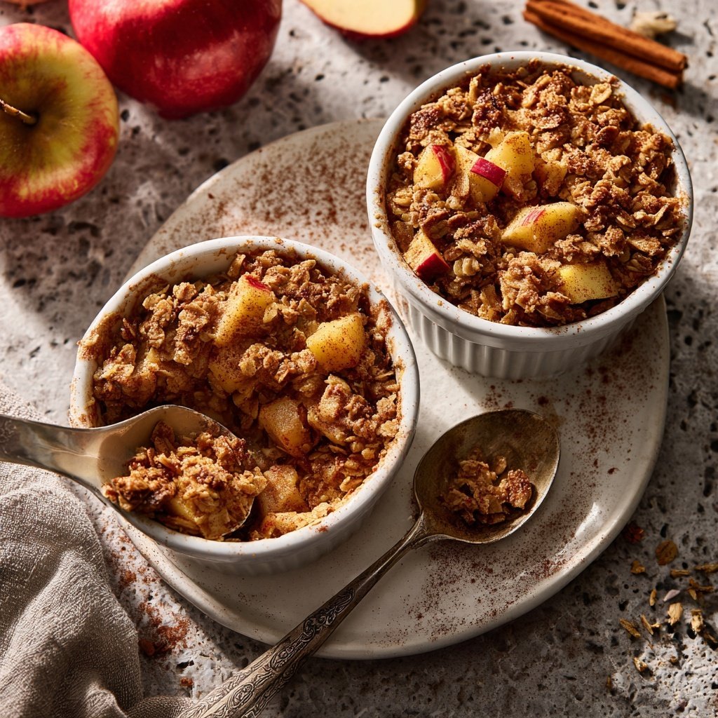 Apple Cinnamon Baked Oats