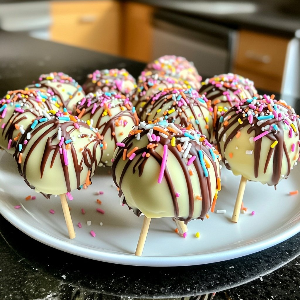 Starbucks Copycat Birthday Cake Pops