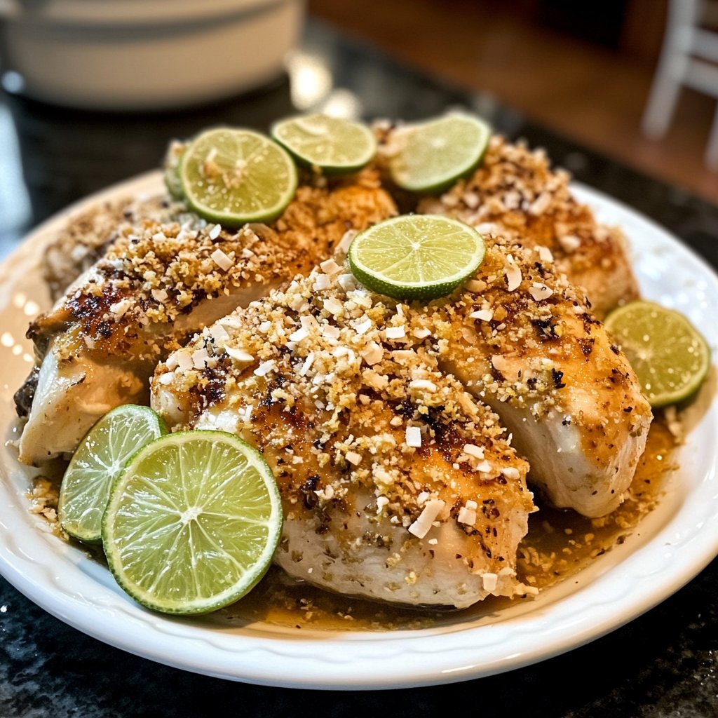 Budget-Friendly Slow Cooker Coconut Lime Chicken