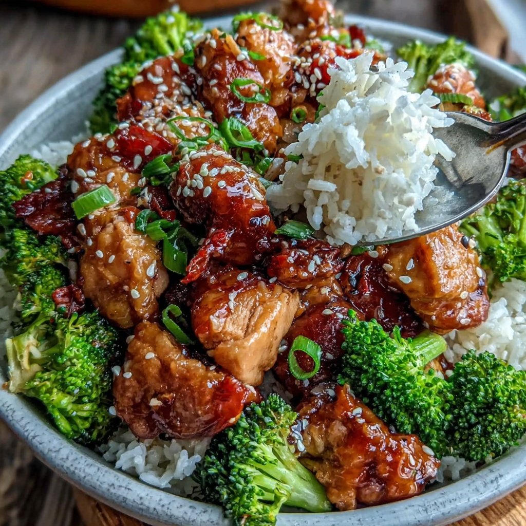 Healthy Teriyaki Chicken Bowl
