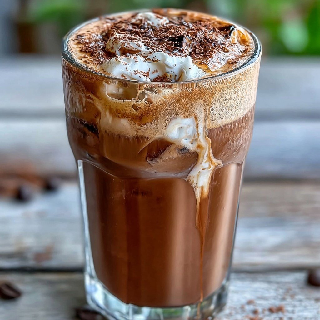 Low Calorie Iced Mocha Drink