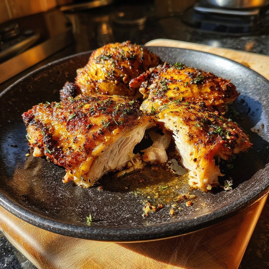 Baked Chicken Thighs With Paprika