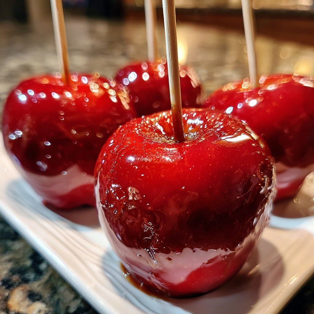 Homemade Candy Apples Without Corn Syrup