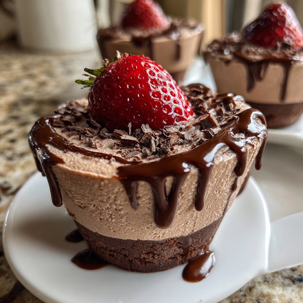 Dubai Chocolate Strawberry Cup With Date Syrup