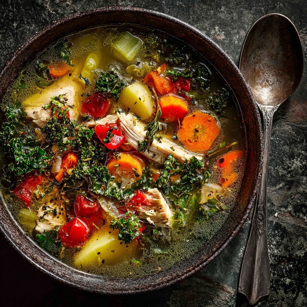 Healthy Chicken Vegetable Soup